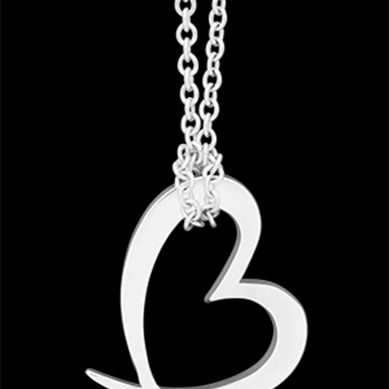 Silver Charm as necklace